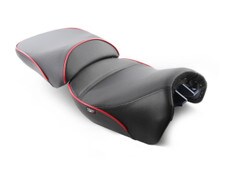World Sport Performance Plus Seats for the Ducati 2021+ Multistrada V4, in Red.